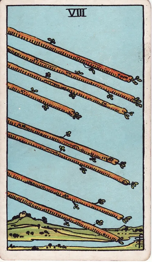 eight of wands