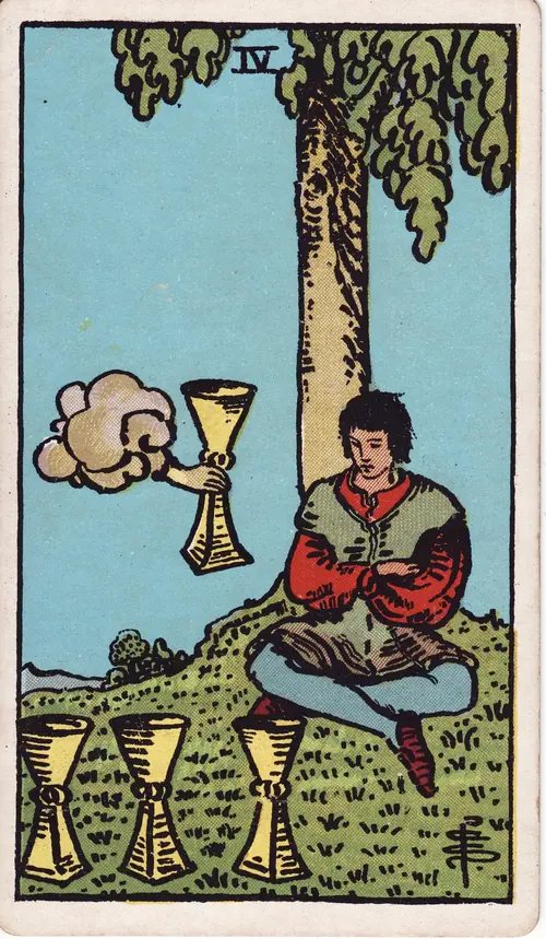 four of cups