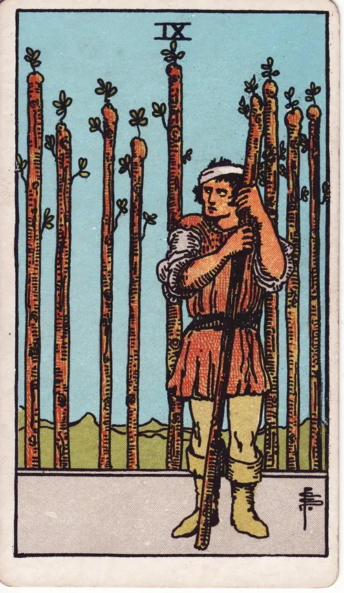 nine of wands