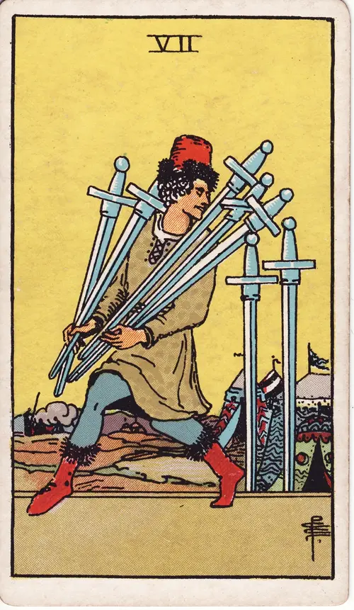 seven of swords