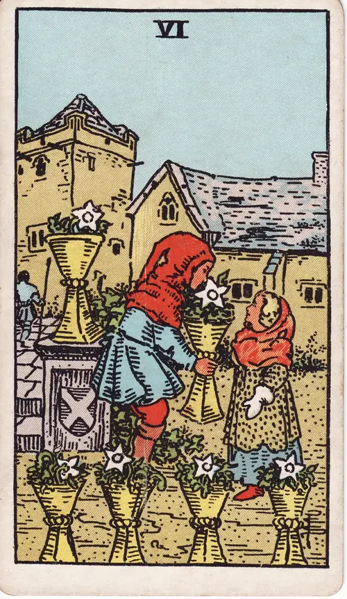 six of cups